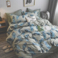 polyester and printed bedding set